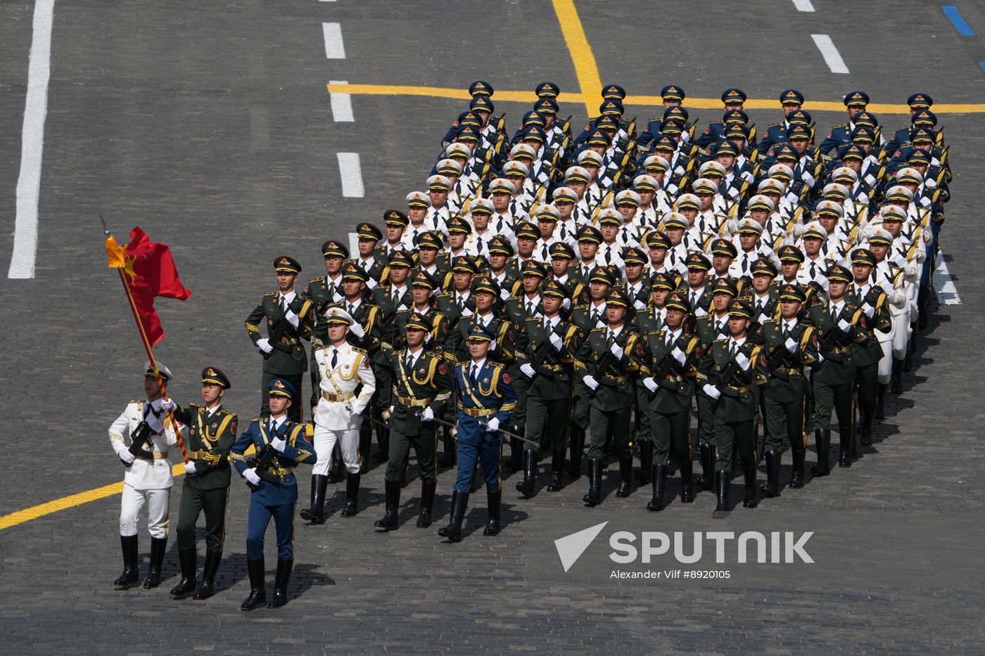 Military parade marking 80th anniversary of Victory in Great Patriotic War in Moscow