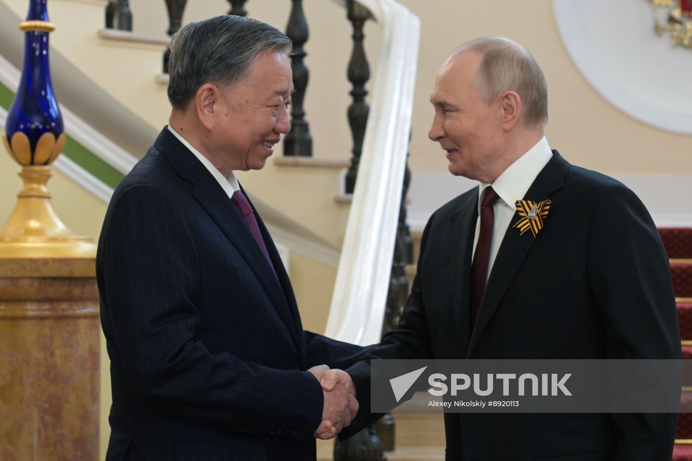 President of Russia Vladimir Putin's meeting with foreign leaders