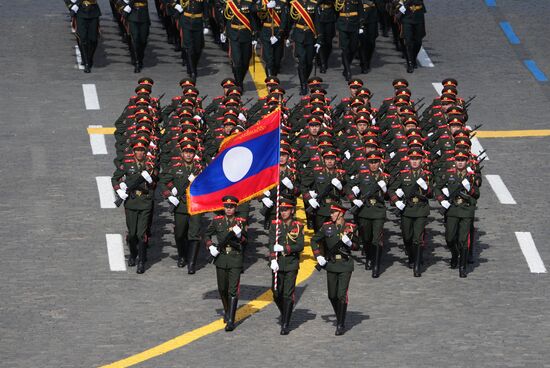 Military parade marking 80th anniversary of Victory in Great Patriotic War in Moscow