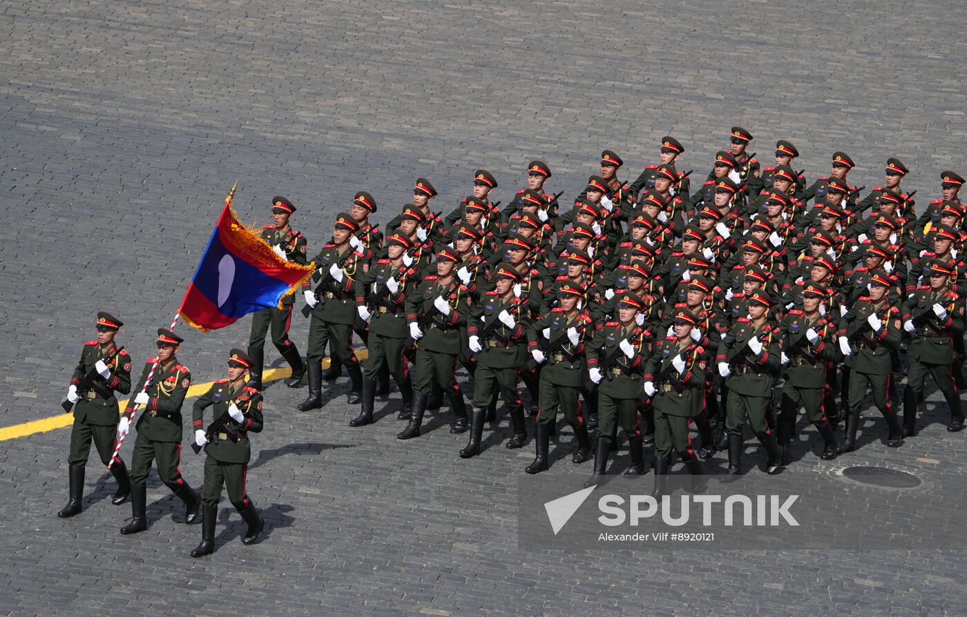 Military parade marking 80th anniversary of Victory in Great Patriotic War in Moscow