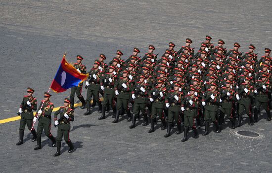 Military parade marking 80th anniversary of Victory in Great Patriotic War in Moscow
