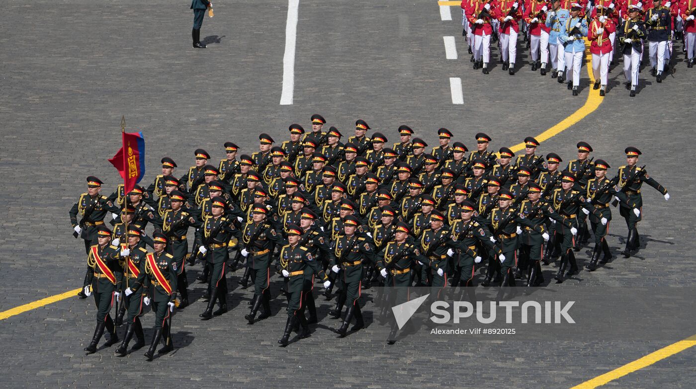 Military parade marking 80th anniversary of Victory in Great Patriotic War in Moscow