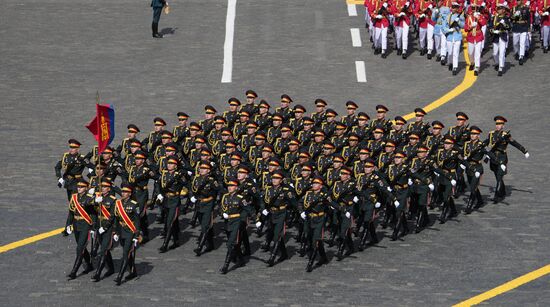 Military parade marking 80th anniversary of Victory in Great Patriotic War in Moscow