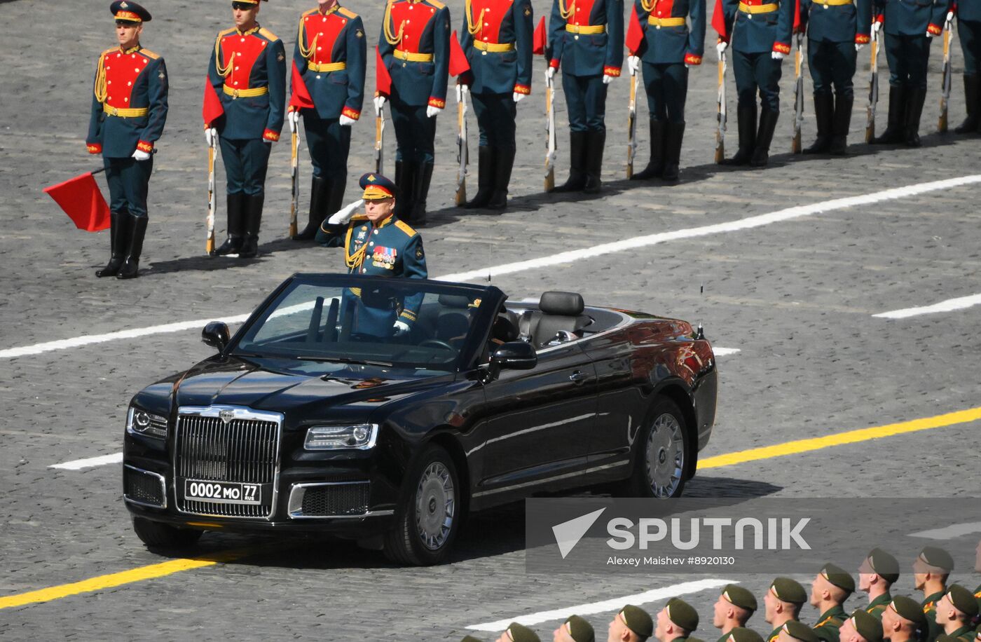Military parade marking 80th anniversary of Victory in Great Patriotic War in Moscow