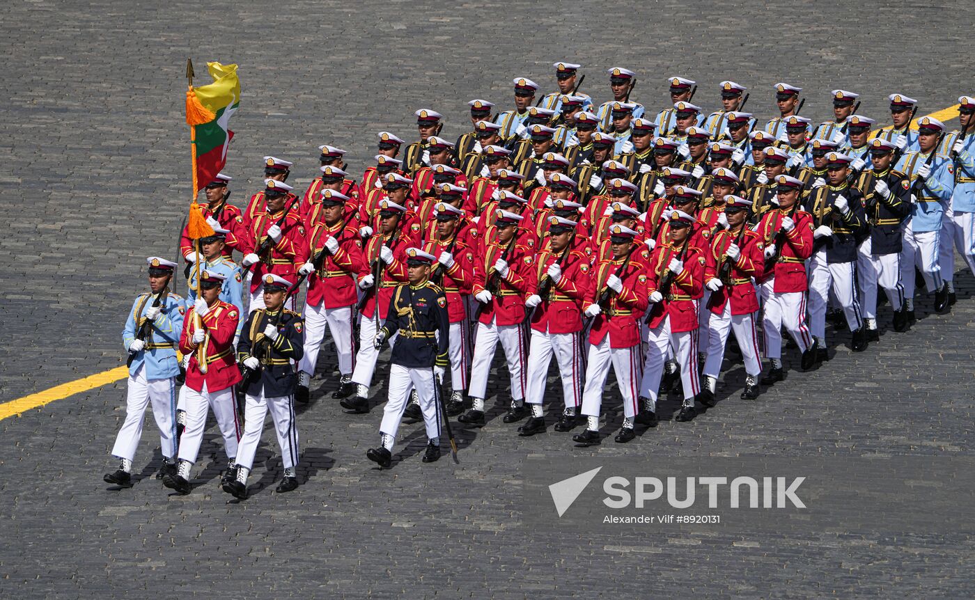 Military parade marking 80th anniversary of Victory in Great Patriotic War in Moscow