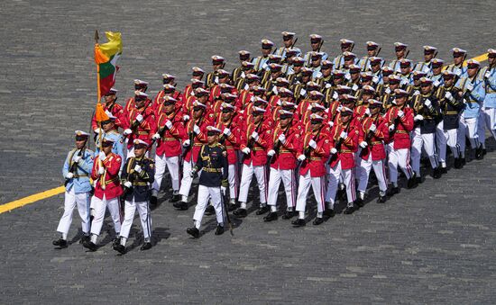 Military parade marking 80th anniversary of Victory in Great Patriotic War in Moscow