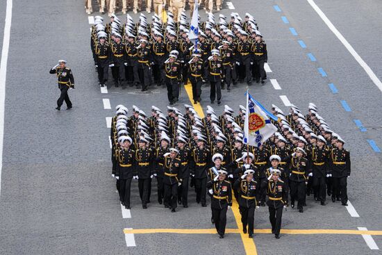 Military parade marking 80th anniversary of Victory in Great Patriotic War in Moscow