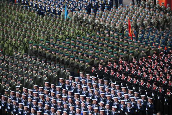 Military parade marking 80th anniversary of Victory in Great Patriotic War in Moscow