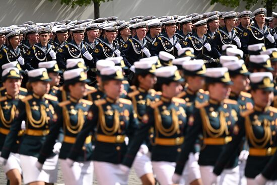 Military parade marking 80th anniversary of Victory in Great Patriotic War in Moscow