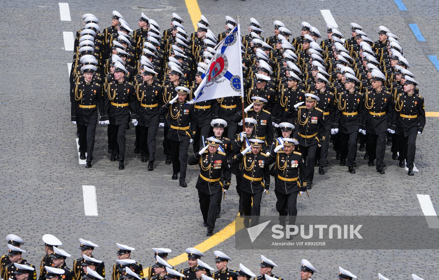 Military parade marking 80th anniversary of Victory in Great Patriotic War in Moscow