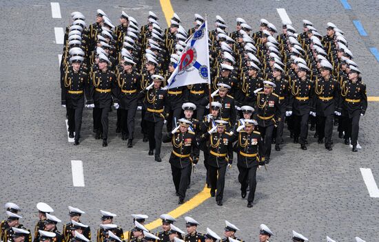 Military parade marking 80th anniversary of Victory in Great Patriotic War in Moscow