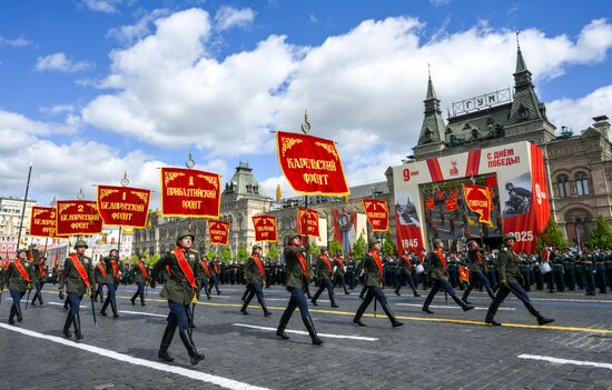 Military parade marking 80th anniversary of Victory in Great Patriotic War in Moscow