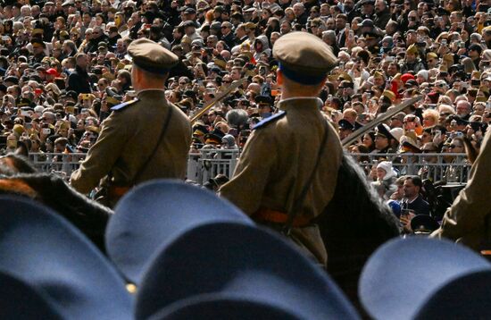 Military parade marking 80th anniversary of Victory in Great Patriotic War in Moscow
