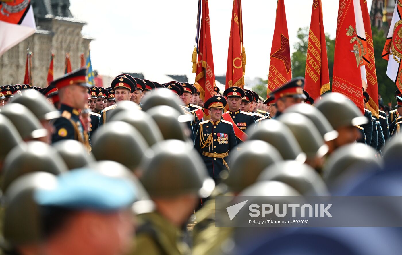 Military parade marking 80th anniversary of Victory in Great Patriotic War in Moscow