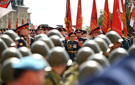 Military parade marking 80th anniversary of Victory in Great Patriotic War in Moscow
