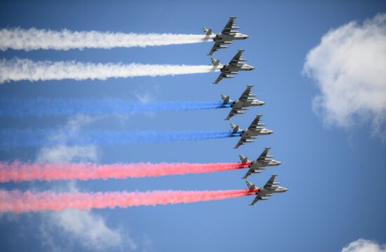 Military parade marking 80th anniversary of Victory in Great Patriotic War in Moscow