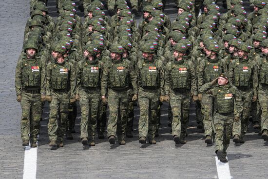 Military parade marking 80th anniversary of Victory in Great Patriotic War in Moscow