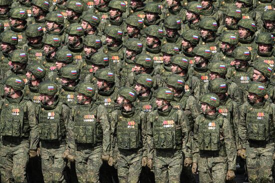 Military parade marking 80th anniversary of Victory in Great Patriotic War in Moscow