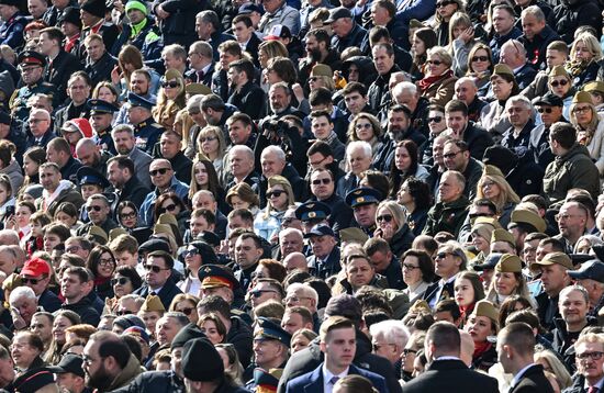 Military parade marking 80th anniversary of Victory in Great Patriotic War in Moscow