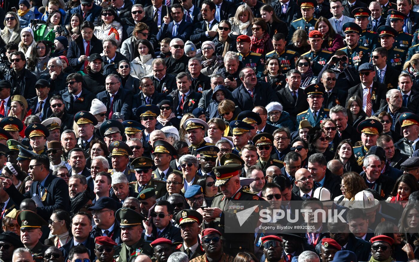 Military parade marking 80th anniversary of Victory in Great Patriotic War in Moscow