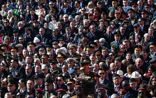 Military parade marking 80th anniversary of Victory in Great Patriotic War in Moscow