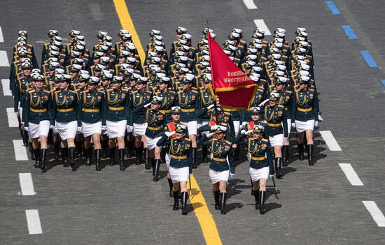 Military parade marking 80th anniversary of Victory in Great Patriotic War in Moscow