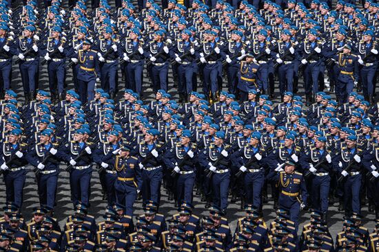 Military parade marking 80th anniversary of Victory in Great Patriotic War in Moscow