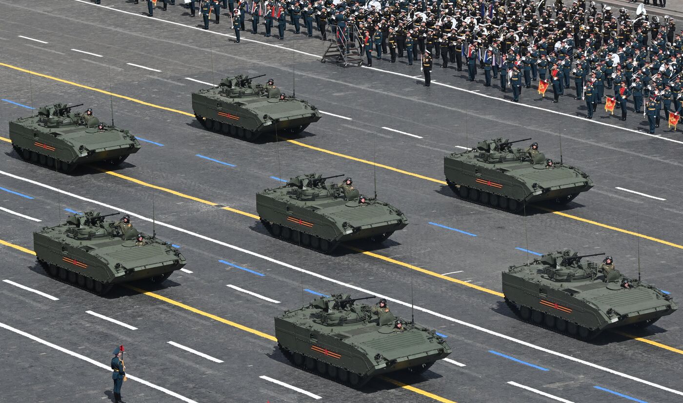 Military parade marking 80th anniversary of Victory in Great Patriotic War in Moscow