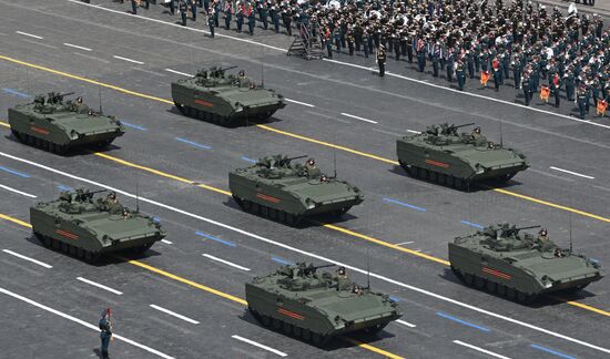 Military parade marking 80th anniversary of Victory in Great Patriotic War in Moscow
