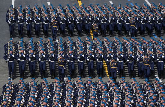 Military parade marking 80th anniversary of Victory in Great Patriotic War in Moscow