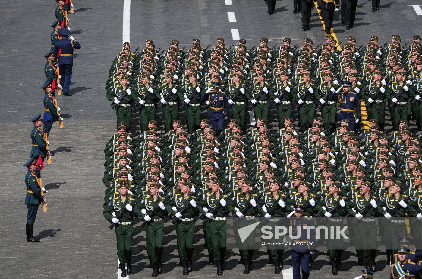 Military parade marking 80th anniversary of Victory in Great Patriotic War in Moscow
