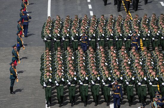 Military parade marking 80th anniversary of Victory in Great Patriotic War in Moscow