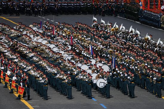 Military parade marking 80th anniversary of Victory in Great Patriotic War in Moscow