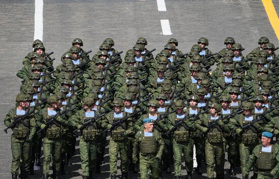 Military parade marking 80th anniversary of Victory in Great Patriotic War in Moscow