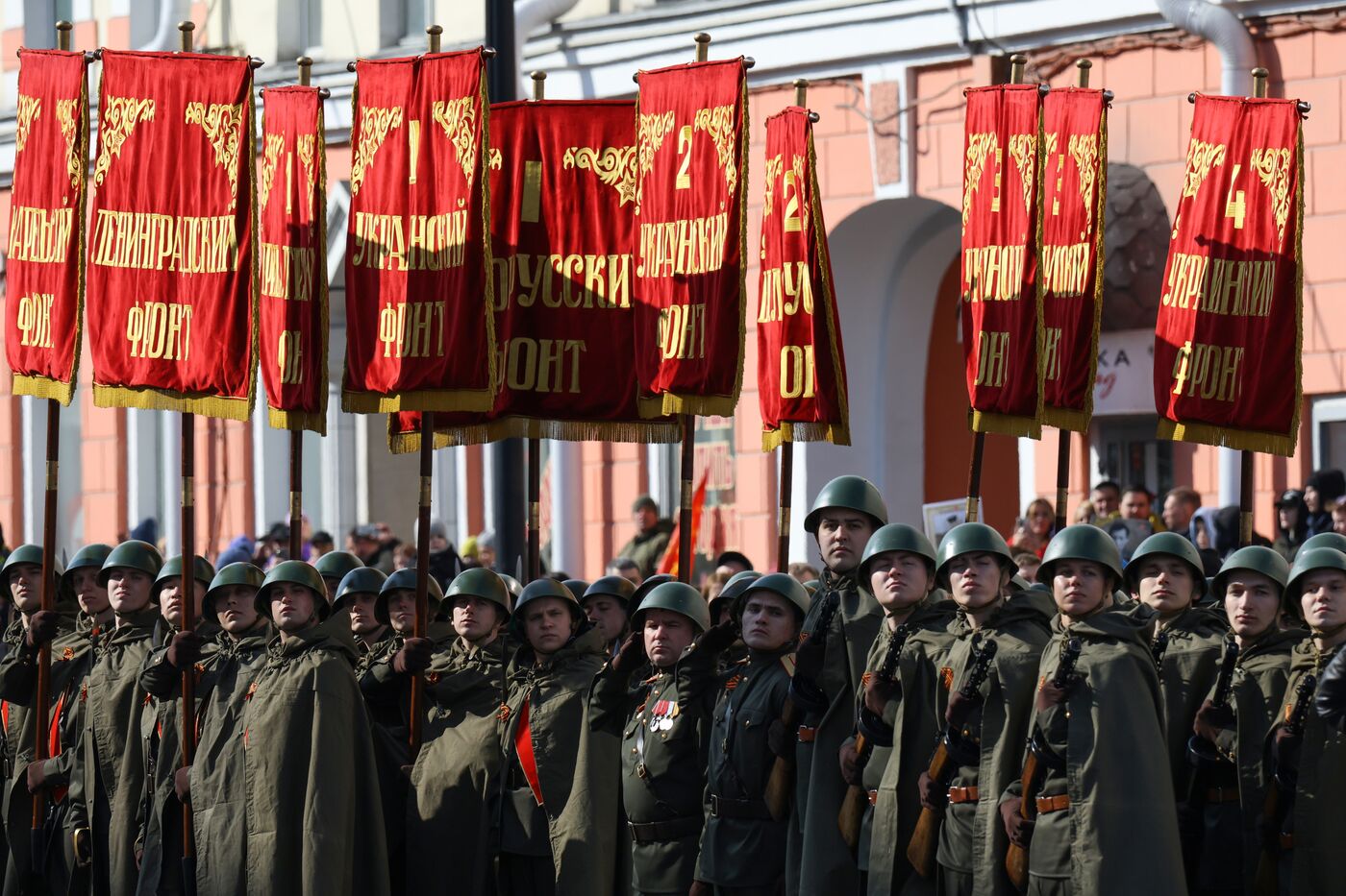 Military parade marking 80th anniversary of Victory in Great Patriotic War in Hero City Murmansk