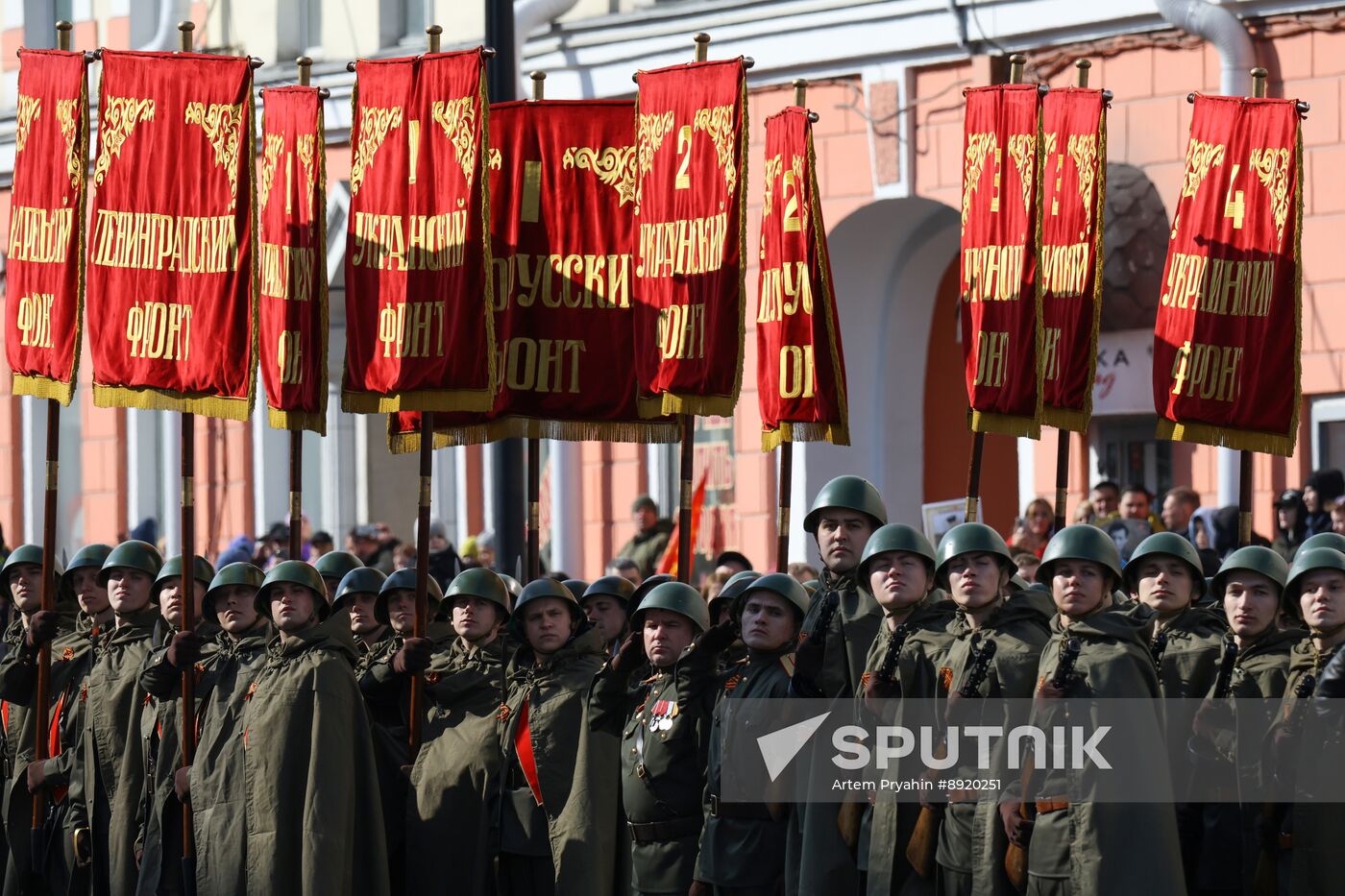 Military parade marking 80th anniversary of Victory in Great Patriotic War in Hero City Murmansk