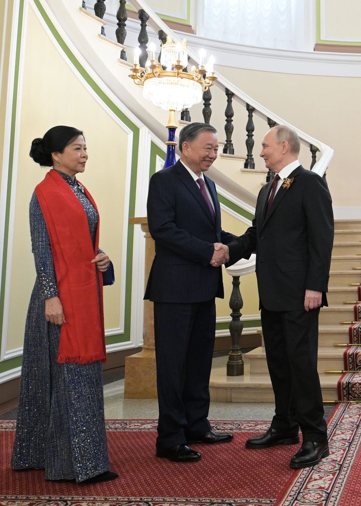 President of Russia Vladimir Putin's meeting with foreign leaders