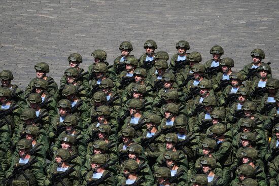 Military parade marking 80th anniversary of Victory in Great Patriotic War in Moscow