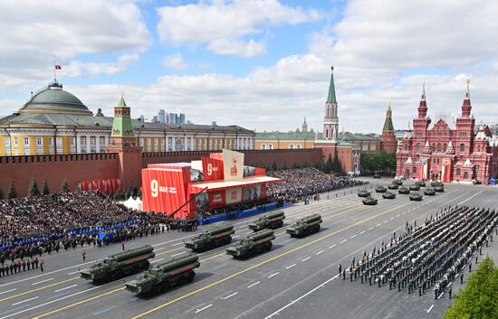 Military parade marking 80th anniversary of Victory in Great Patriotic War in Moscow