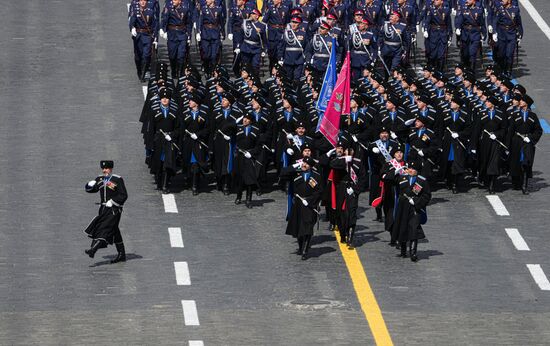 Military parade marking 80th anniversary of Victory in Great Patriotic War in Moscow