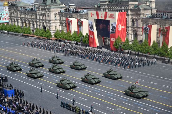 Military parade marking 80th anniversary of Victory in Great Patriotic War in Moscow