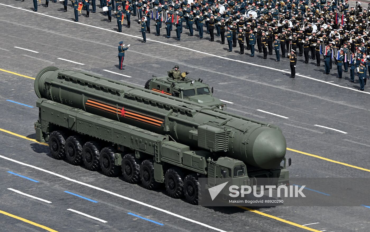 Military parade marking 80th anniversary of Victory in Great Patriotic War in Moscow