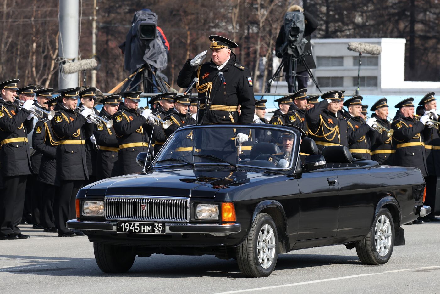 Military parade marking 80th anniversary of Victory in Great Patriotic War in Hero City Murmansk
