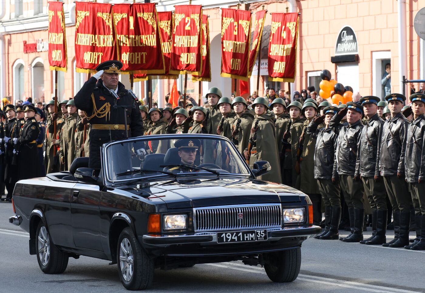 Military parade marking 80th anniversary of Victory in Great Patriotic War in Hero City Murmansk
