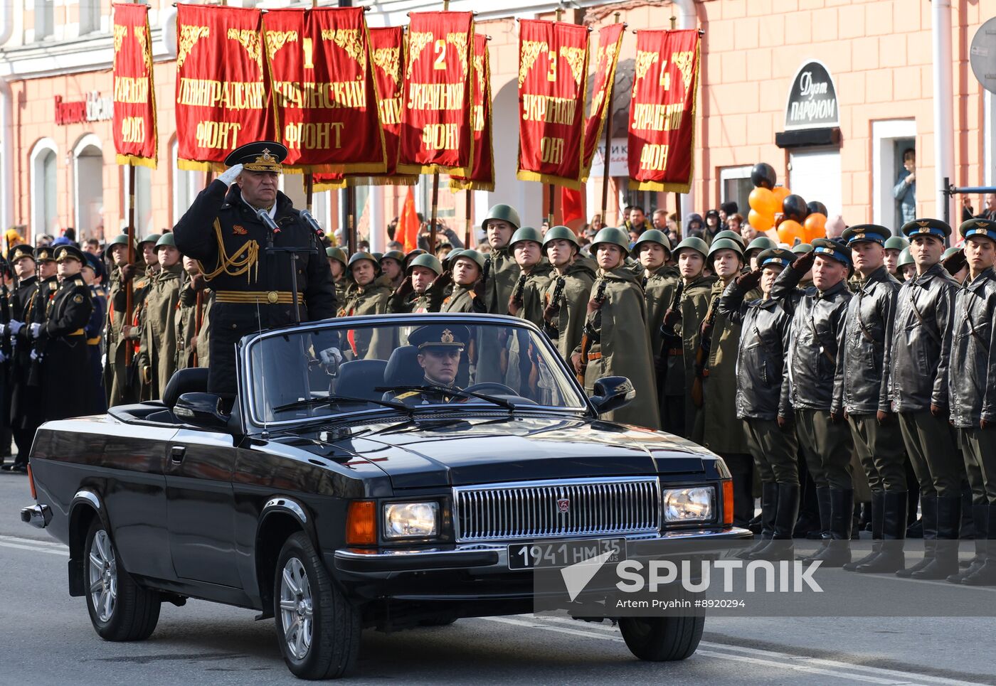 Military parade marking 80th anniversary of Victory in Great Patriotic War in Hero City Murmansk