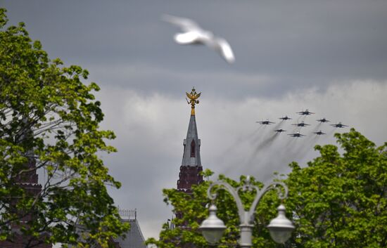 Military parade marking 80th anniversary of Victory in Great Patriotic War in Moscow
