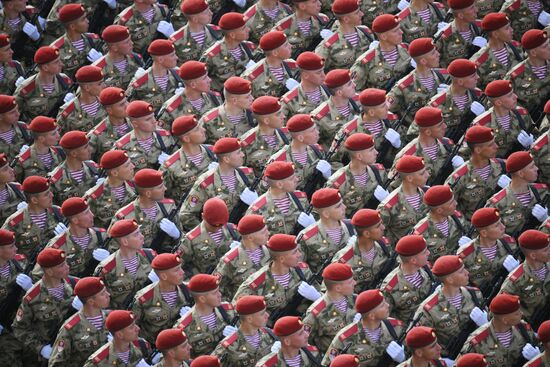 Military parade marking 80th anniversary of Victory in Great Patriotic War in Moscow