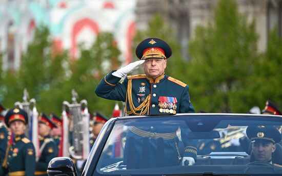 Military parade marking 80th anniversary of Victory in Great Patriotic War in Moscow