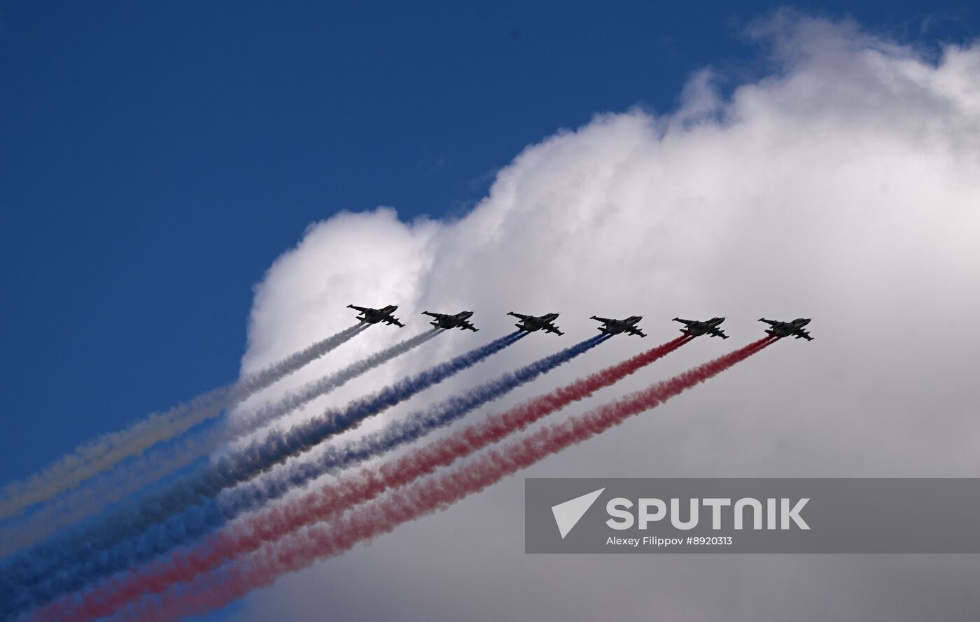 Military parade marking 80th anniversary of Victory in Great Patriotic War in Moscow