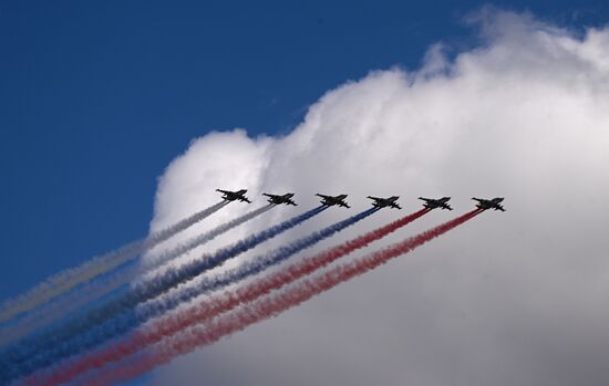 Military parade marking 80th anniversary of Victory in Great Patriotic War in Moscow